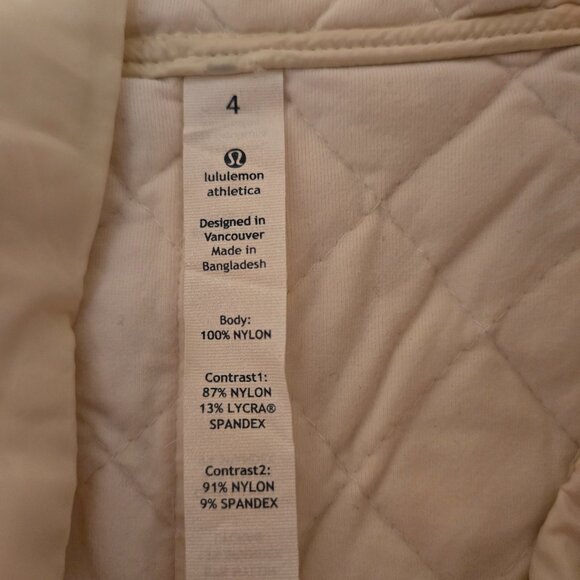 Lululemon What the Fluff Pullover Jacket Polar Cream 4 - Picture 2 of 6